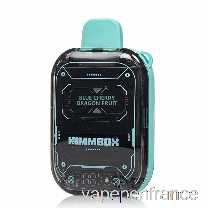 Vapengin Nimmbox 10000 Stylo Jetable Bleu Cerise Fruit Du Dragon Vape